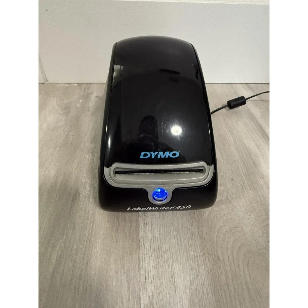 DYMO LabelWriter 450 Thermal Label Printer Black Power Cord Adapter